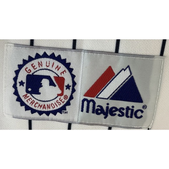 MAJESTIC NEW YORK YANKEES DEREK JETER #2 STITCHED JERSEY SIZE XL - Picture 7 of 8